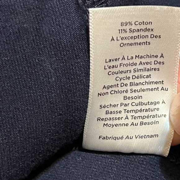 Talbots womens athletic vest , navy blue, size Mp - Picture 12 of 12